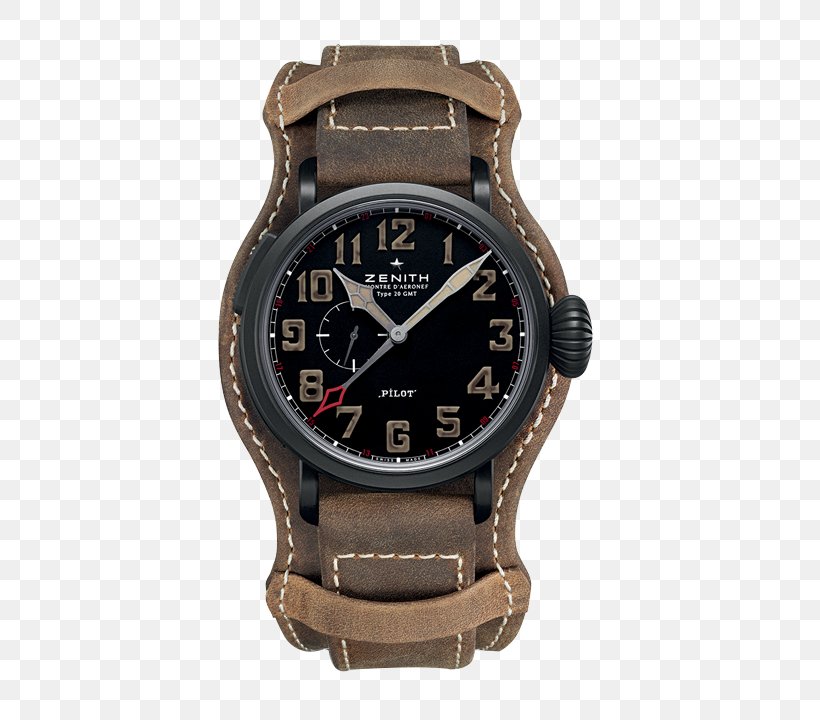 Watch Zenith Aircraft Clock 0506147919, PNG, 540x720px, Watch, Aircraft, Brand, Brown, Clock Download Free