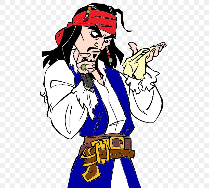 Jack Sparrow Cartoon Drawing Clip Art, PNG, 562x738px, Watercolor, Cartoon, Flower, Frame, Heart Download Free