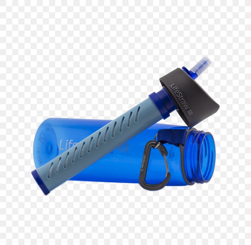 Water Filter LifeStraw Go 2-Stage Filtration, PNG, 800x800px, Water Filter, Blue, Bottle, Drink, Drinking Download Free