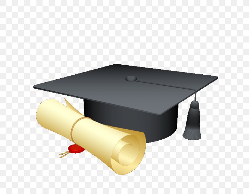 Graduation Ceremony Square Academic Cap Graduate University Diploma ...