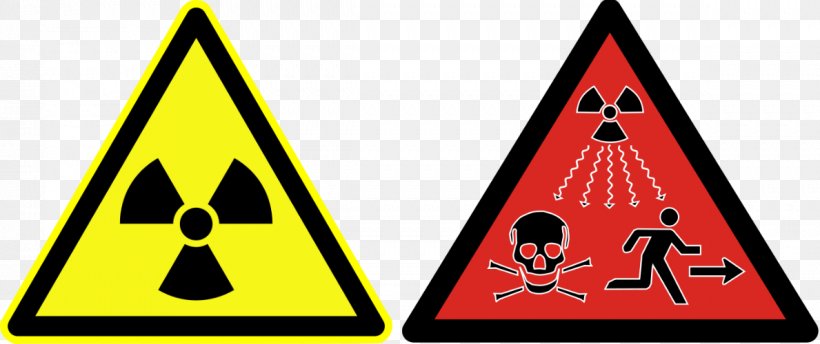 Ionizing Radiation Hazard Symbol Radioactive Decay Radiation Exposure, PNG, 1189x500px, Ionizing Radiation, Area, Biological Hazard, Cone, Gamma Ray Download Free