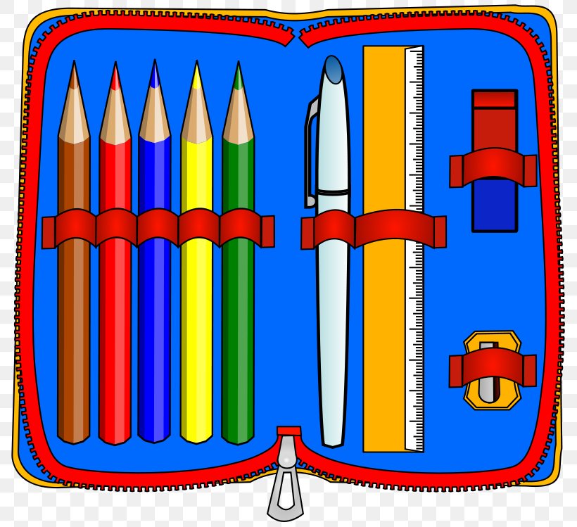 Pencil Case Clip Art, PNG, 800x749px, Pencil Case, Area, Case, Colored Pencil, Drawing Download Free