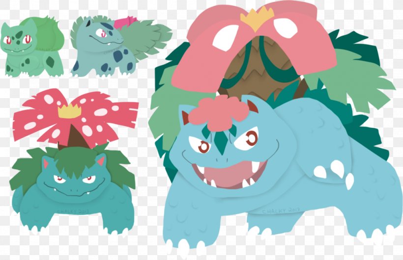 Pokémon X And Y Bulbasaur Venusaur Ivysaur Kanto, PNG, 1024x662px, Bulbasaur, Amphibian, Art, Cartoon, Character Download Free