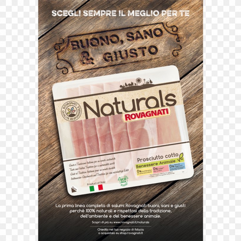 Prosciutto Ham Mortadella ROVAGNATI S.p.A. Bresaola, PNG, 1024x1024px, Prosciutto, Advertising, Bresaola, Cooking, Food Download Free