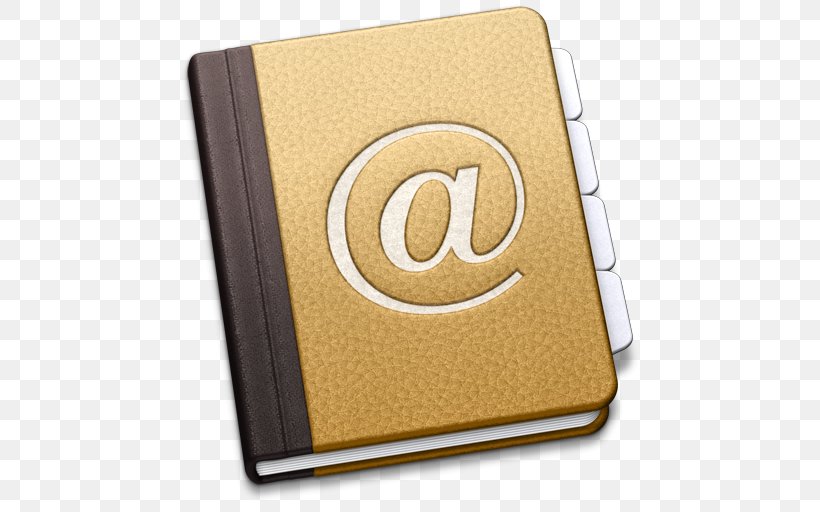 Address Book MacOS Contacts, PNG, 512x512px, Address Book, Address, Apple, Book, Brand Download Free