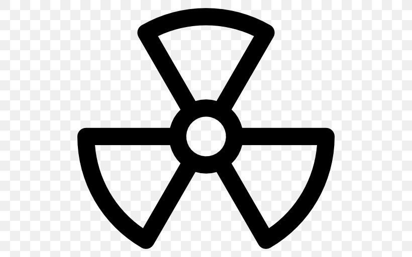 Hazard Symbol, PNG, 512x512px, Symbol, Area, Biological Hazard, Black And White, Hazard Symbol Download Free