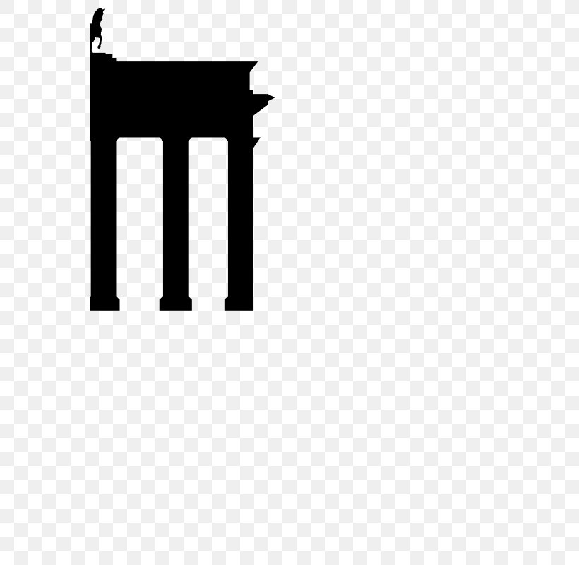 Brandenburg Gate Clip Art, PNG, 566x800px, Brandenburg Gate, Area, Berlin, Black, Black And White Download Free