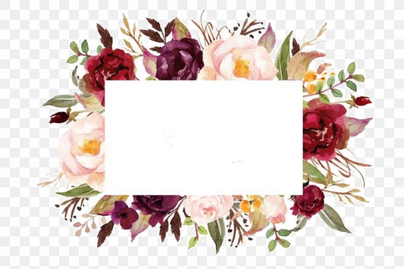 Flowers Wedding Invitation Watercolor, PNG, 1024x682px, Floral Design, Burgundy, Cut Flowers, Floristry, Flower Download Free