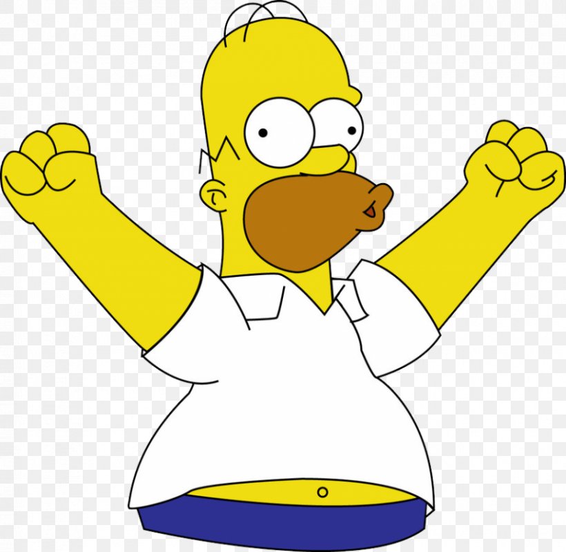 Homer Simpson Bart Simpson Lisa Simpson Marge Simpson Ned Flanders, PNG, 850x829px, Homer Simpson, Area, Bart Simpson, Beak, Bird Download Free
