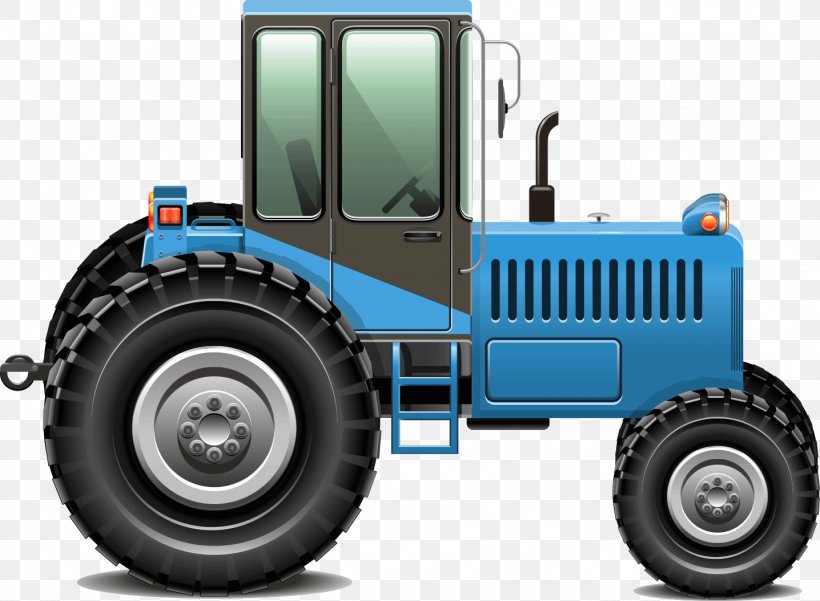 Tractor Excavator Vector Graphics Image, PNG, 1436x1054px, Tractor, Agricultural Machinery, Agriculture, Automotive Tire, Automotive Wheel System Download Free