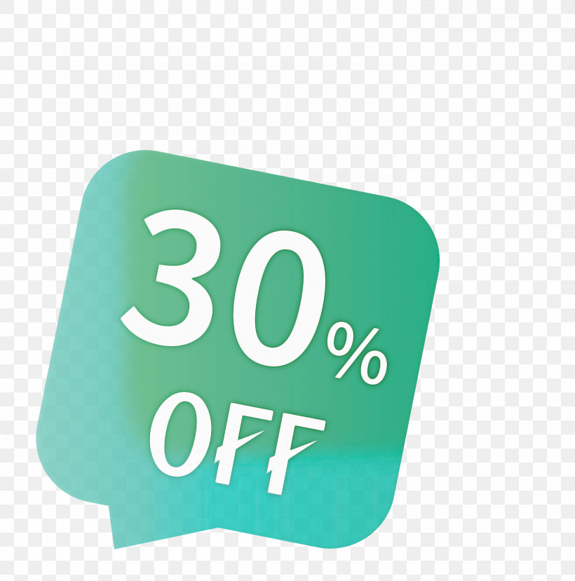 30 Off Sale Sale Tag, PNG, 2964x3000px, 30 Off Sale, Aqua M, Green, Logo, M Download Free