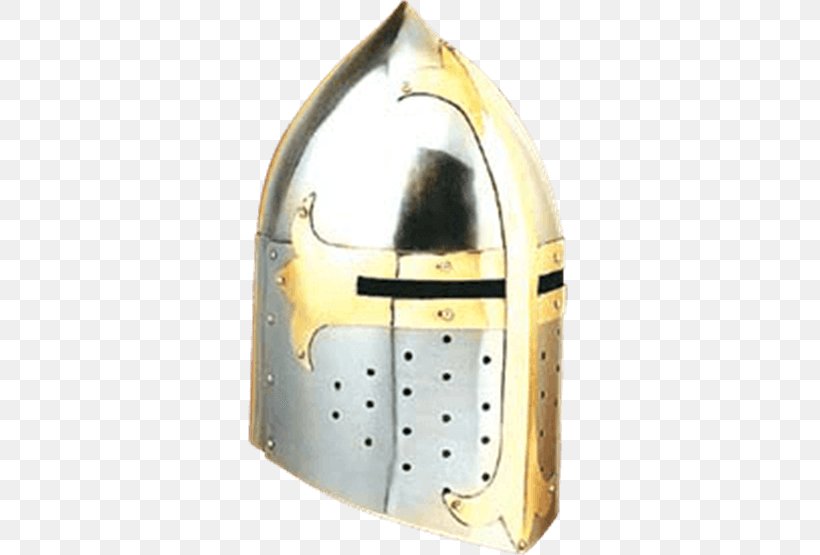 Helmet Crusades Great Helm Middle Ages Sugarloaf, PNG, 555x555px, Helmet, American Football, American Football Protective Gear, Bascinet, Close Helmet Download Free