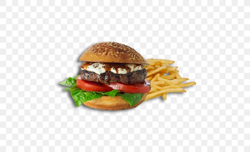 Cheeseburger Buffalo Burger French Fries Hamburger Slider, PNG, 500x500px, Cheeseburger, American Food, Breakfast Sandwich, Buffalo Burger, Burger King Download Free