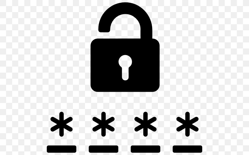 Password Computer Security Multi-factor Authentication, PNG, 512x512px, Password, Area, Authentication, Black And White, Brand Download Free