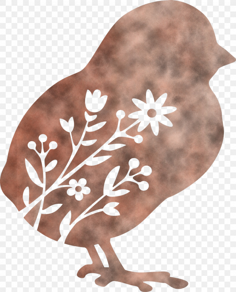 Floral Chick Easter Day, PNG, 2420x3000px, Floral Chick, Beige, Branch, Brown, Easter Day Download Free
