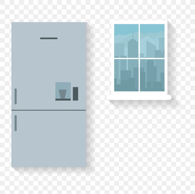 Furniture Refrigerator Designer Wardrobe, PNG, 1056x1050px, Furniture, Blue, Designer, Home, Home Appliance Download Free