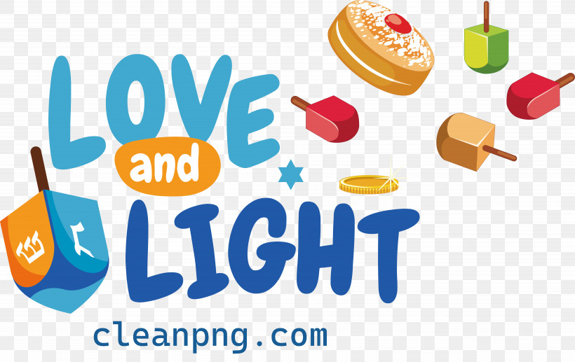 Happy Hanukkah Love Light, PNG, 7108x4489px, Happy Hanukkah, Light, Love Download Free