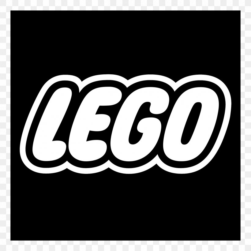 The Lego Group Legoland Billund Resort Toy Logo, PNG, 2400x2400px, Lego, Area, Black And White, Brand, Game Download Free