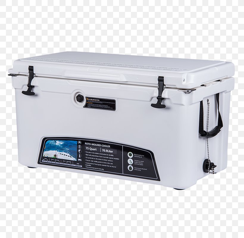 Yeti Tundra 75 Cooler Yeti Tundra 75 Cooler Rotational Molding ORCA 75 Quart, PNG, 800x800px, Cooler, Coleman Company, Cup, Cup Holder, Hardware Download Free