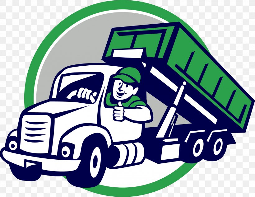Car Truck Driver Roll-off Garbage Truck, PNG, 2467x1907px, Car, Area, Artwork, Automotive Design, Brand Download Free