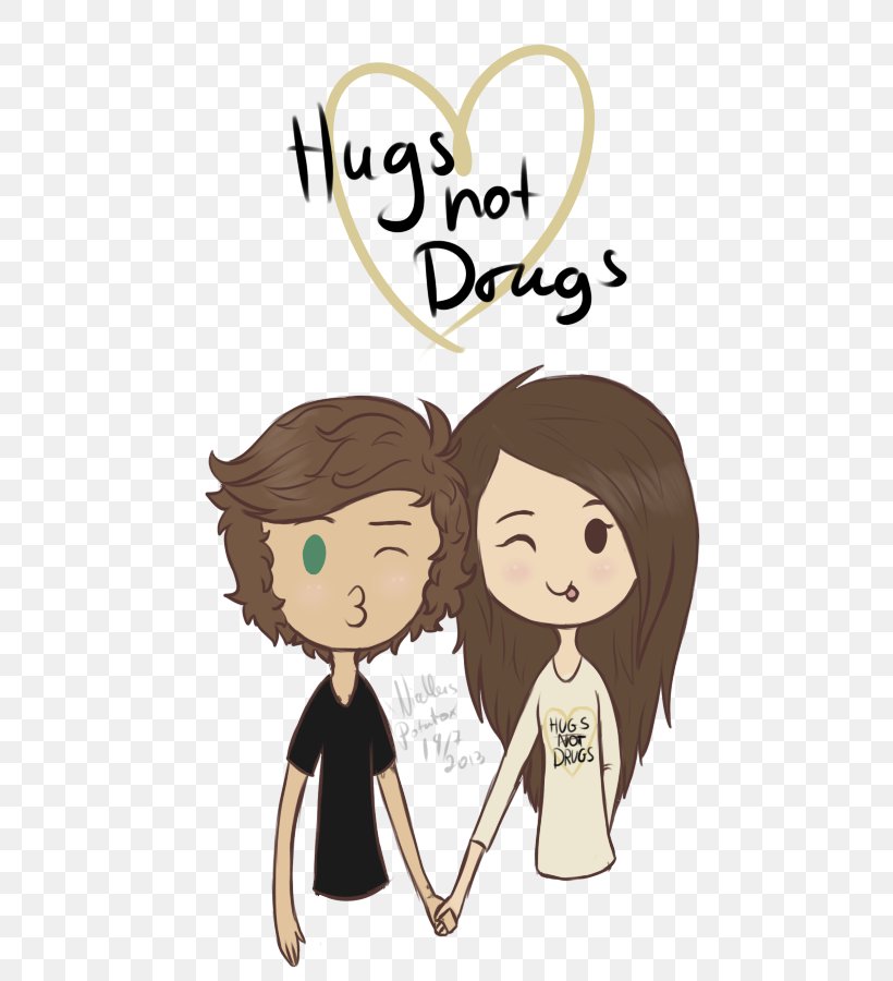 Recreational Drug Use Friendship Hug Love, PNG, 500x900px, Watercolor, Cartoon, Flower, Frame, Heart Download Free