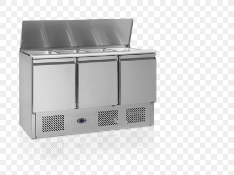 Saladette Gastronorm Sizes Refrigerator Refrigeration Gastronomy, PNG, 750x614px, Saladette, Combi Steamer, Cool Store, Dishwasher, Door Download Free