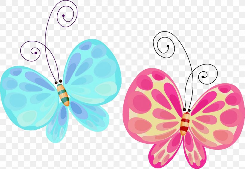 Butterfly Insect Cartoon Illustration, PNG, 1000x693px, Butterfly, Art, Cartoon, Caterpillar, Comics Download Free