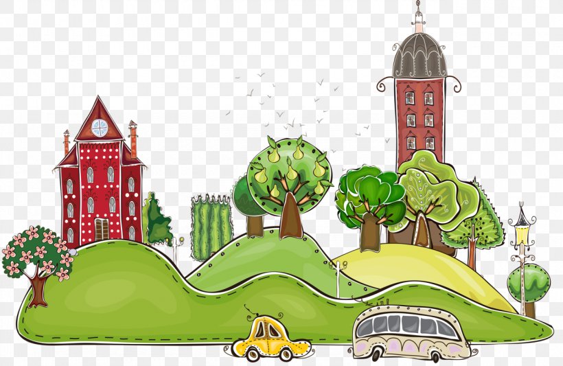 Green City Drawing, PNG, 1280x833px, Cartoon, Architecture, Building,  Building Design, City Download Free