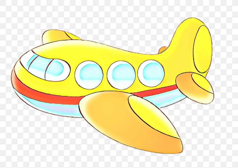 Baby Toys, PNG, 787x582px, Yellow, Aircraft, Airplane, Baby Toys, Cartoon Download Free
