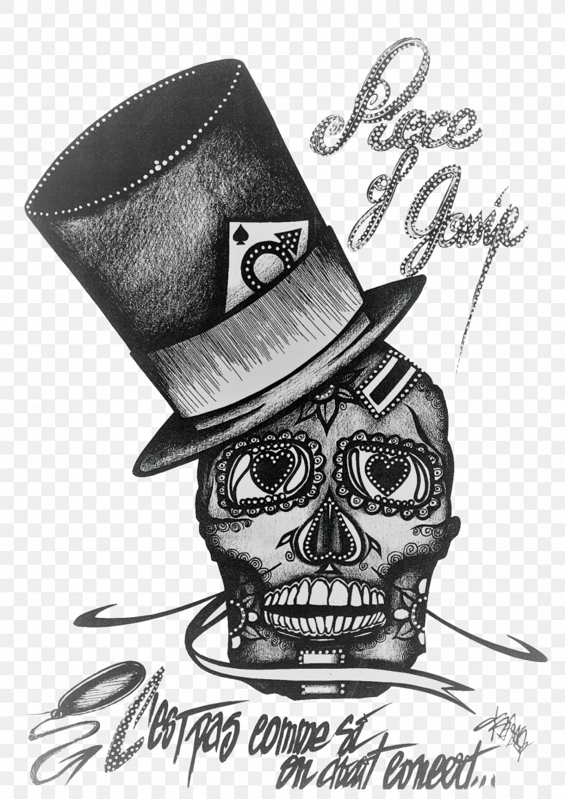 /m/02csf Hat Drawing Skull Font, PNG, 1357x1920px, Hat, Black And White, Bone, Drawing, Headgear Download Free