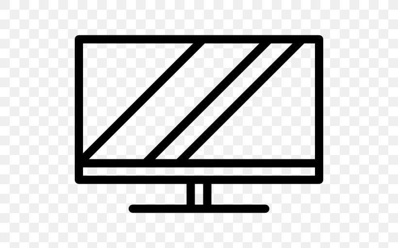 Black And White Technology Rectangle, PNG, 512x512px, Computer Monitors, Area, Black And White, Brand, Computer Monitor Download Free