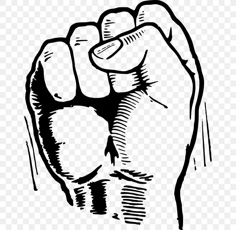 Raised Fist Drawing Clip Art, PNG, 652x800px, Watercolor, Cartoon, Flower, Frame, Heart Download Free