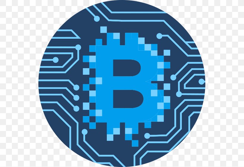 Bitcoin Blockchain Cryptocurrency Wallet Logo, PNG, 561x561px, Bitcoin, Bitcoin Cash, Blockchain, Blockchaininfo, Blue Download Free