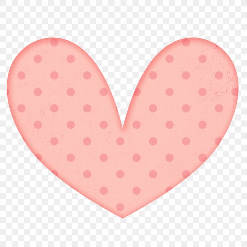 Heart Polka Dot Clip Art, PNG, 900x900px, Heart, Fuchsia, Pastel, Peach, Petal Download Free