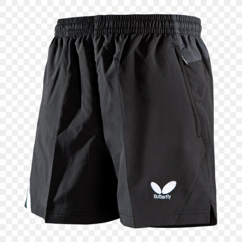 Shorts Ping Pong Tennis Sportswear, PNG, 1000x1000px, Shorts, Active Shorts, Bermuda Shorts, Black, Clothing Download Free