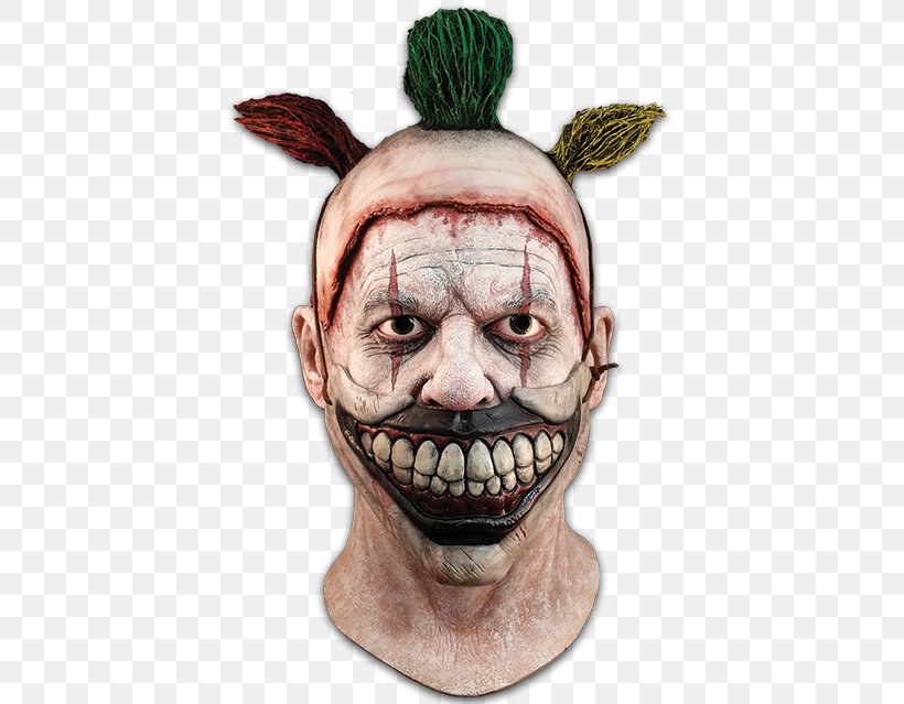 Latex Mask Clown Halloween Costume, PNG, 436x639px, Mask, American Horror Story, American Horror Story Cult, Clothing, Clothing Accessories Download Free