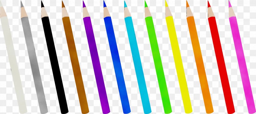 Pencil, PNG, 3000x1336px, Pencil, Color, Colorfulness, Purple, Writing Implement Download Free