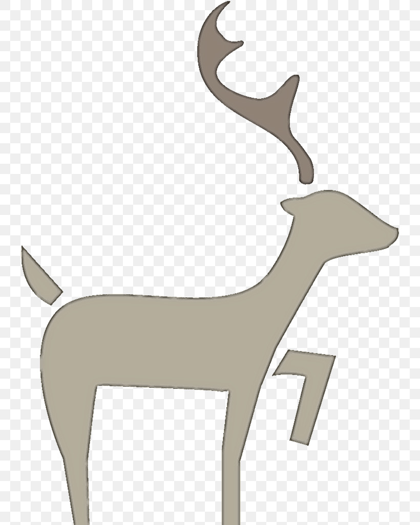 Reindeer Christmas Reindeer Christmas, PNG, 740x1026px, Reindeer, Antelope, Antler, Christmas, Christmas Reindeer Download Free