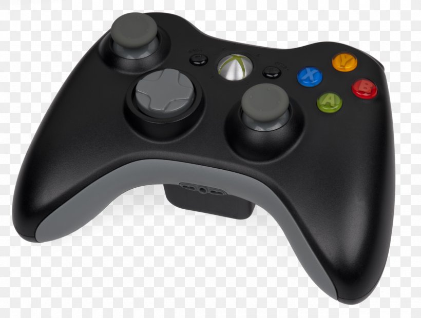 Black Xbox 360 Controller Game Controllers Video Game Consoles, PNG, 1280x968px, Black, All Xbox Accessory, Electronic Device, Game Controller, Game Controllers Download Free
