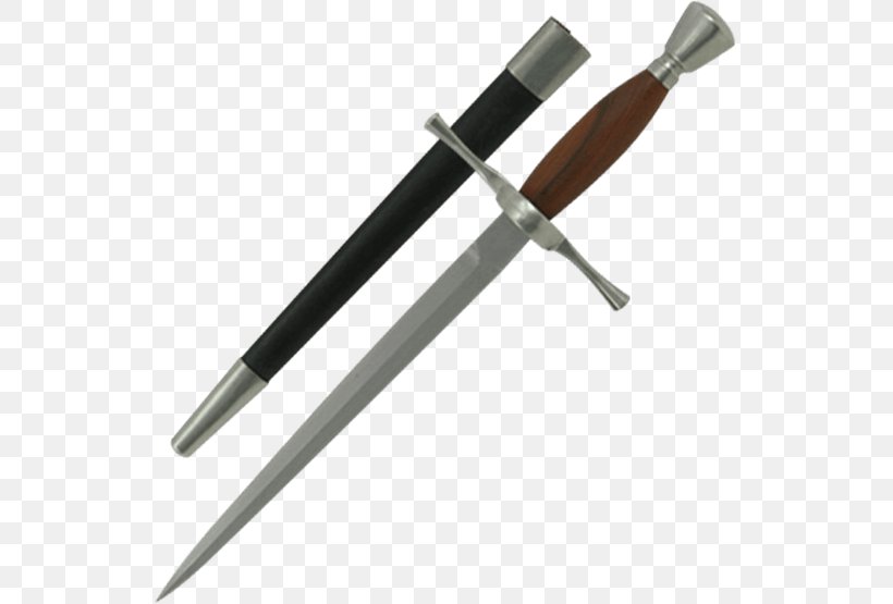 Parrying Dagger Sword Weapon Stiletto, PNG, 555x555px, Dagger, Blade, Cold Weapon, Fencing, Hanwei Download Free