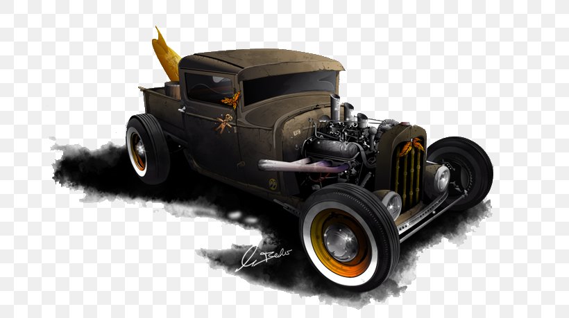 Antique Car Hot Rod Ford Motor Company Thames Trader, PNG, 683x459px, Antique Car, Automotive Design, Automotive Exterior, Brand, Car Download Free