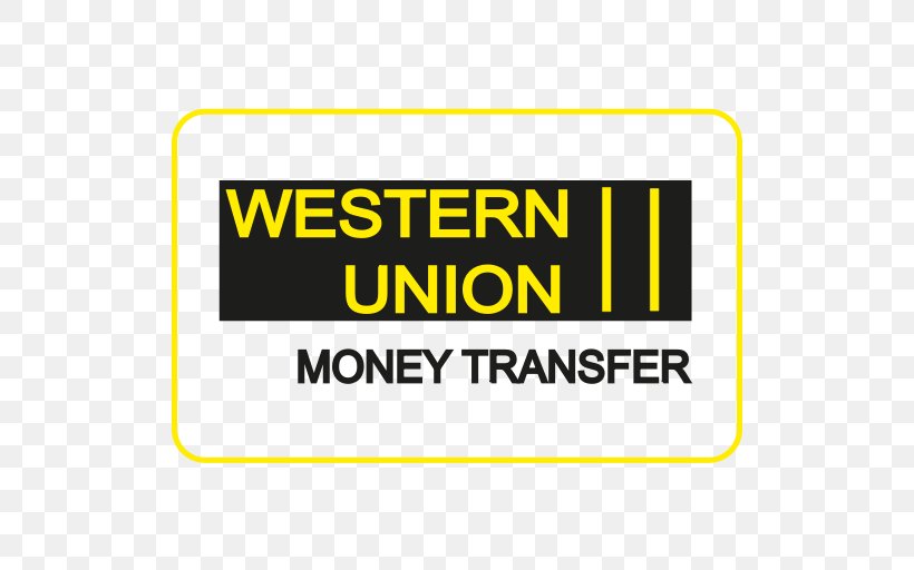 Western Union Money Transfer Bank, PNG, 512x512px, Western Union, Area, Bank, Banner, Brand Download Free