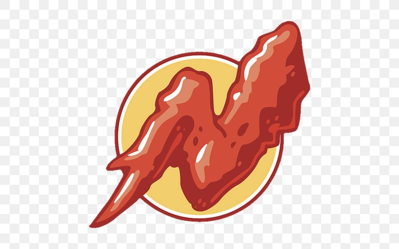 Buffalo Wing Chicken Barbecue Discord Clip Art, PNG, 512x512px, Buffalo Wing, Barbecue, Chicken, Chicken As Food, Discord Download Free
