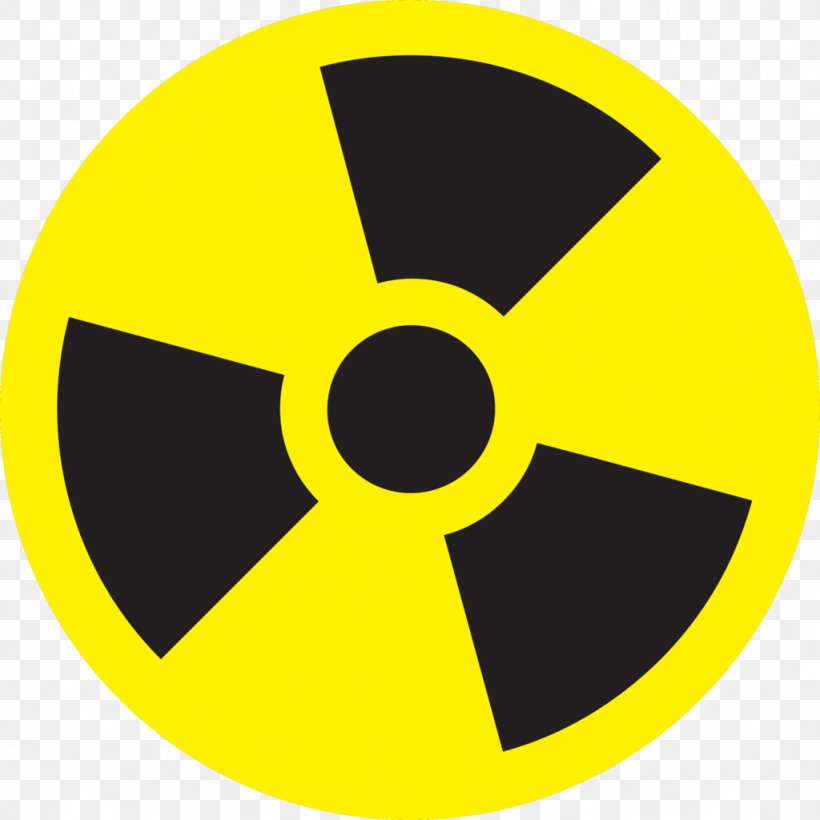 Hazard Symbol Radioactive Decay Sign Radiation Hazardous Waste, PNG, 1024x1024px, Hazard Symbol, Area, Biological Hazard, Hazard, Hazardous Waste Download Free