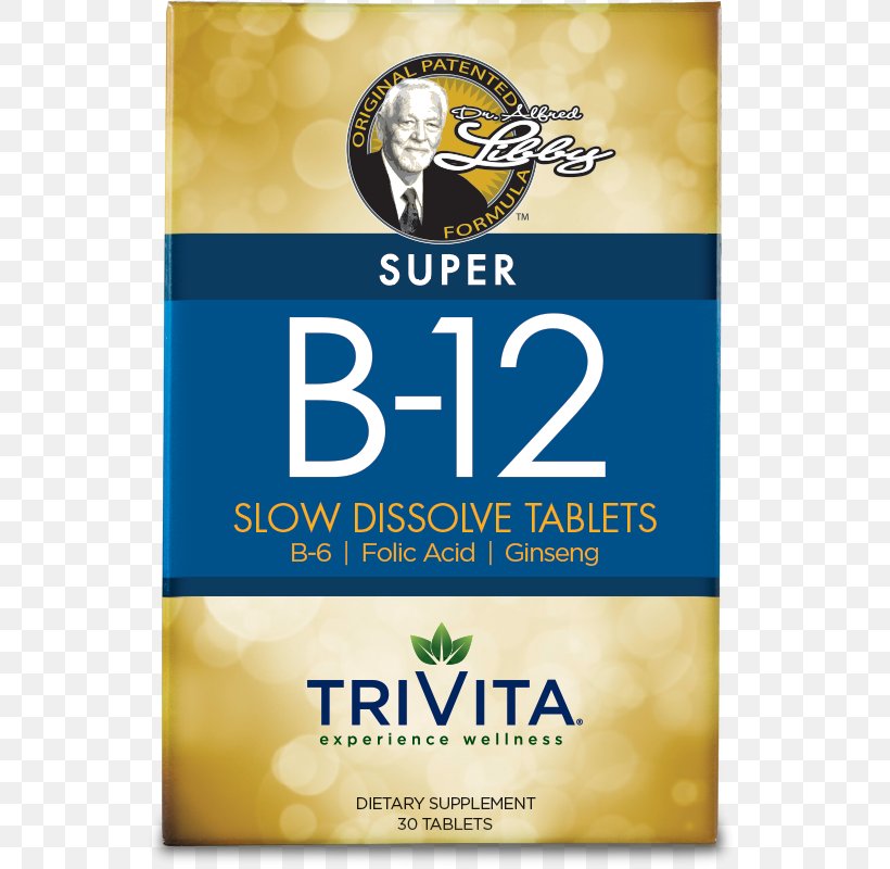 Vitamin B-12 Dietary Supplement Health TriVita, Inc., PNG, 800x800px, Vitamin B12, Ache, Anemia, Brand, Dietary Supplement Download Free