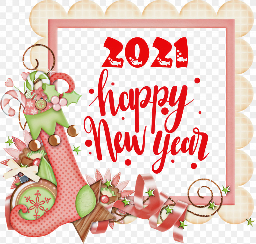 2021 Happy New Year 2021 New Year, PNG, 3000x2865px, 2021 Happy New Year, 2021 New Year, Christmas Card, Christmas Day, Christmas Decoration Download Free