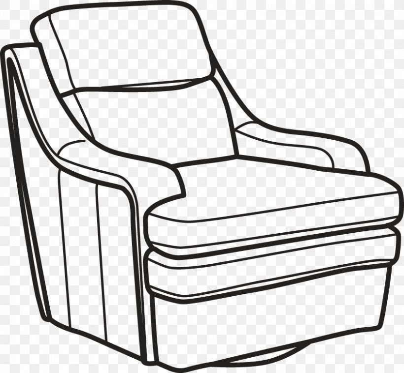 Chair White Line Art, PNG, 845x782px, Chair, Area, Black, Black And White, Furniture Download Free