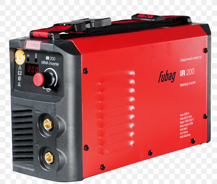 Інверторний зварювальний апарат Fubag IR 200 Welding Power Inverters, PNG, 1000x852px, Welding, Ampere, Arc Welding, Artikel, Electric Potential Difference Download Free