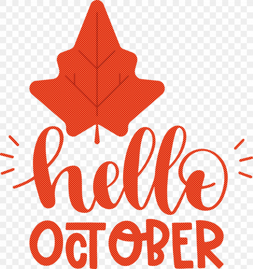 Hello October October, PNG, 2817x3000px, Hello October, Biology, Flower, Geometry, Leaf Download Free