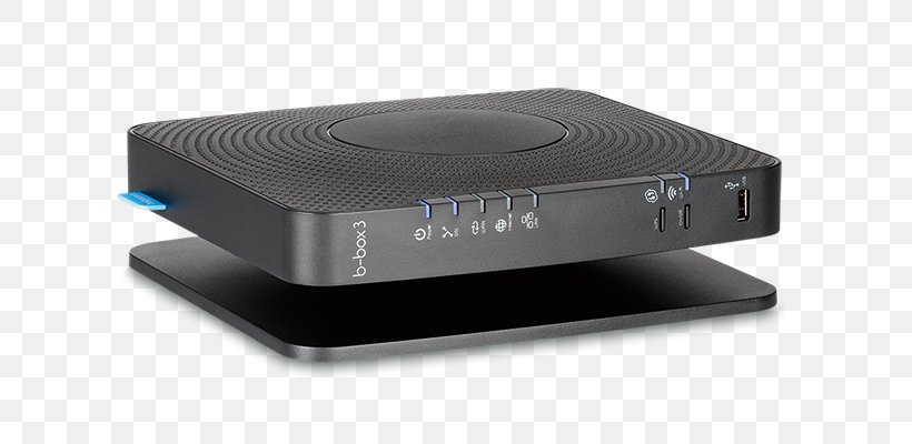 Residential Gateway Modem Bbox Proximus Group Wi-Fi, PNG, 640x400px, Residential Gateway, Asterisk, Audio Receiver, Cable Converter Box, Cable Modem Download Free